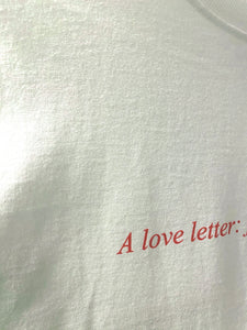 Love Letter Tee (white)